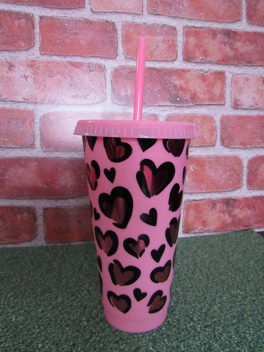 Heart cheetha cup