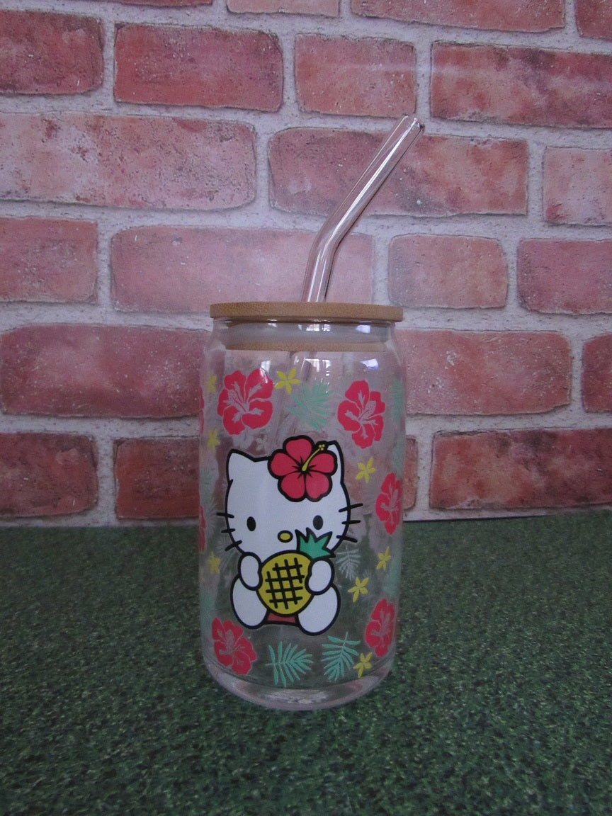 Pineapple kitty cup