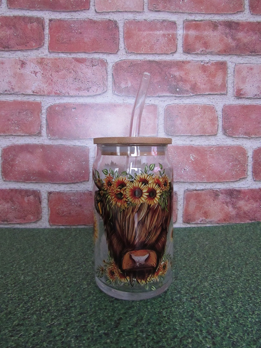 Sunflower cow cup