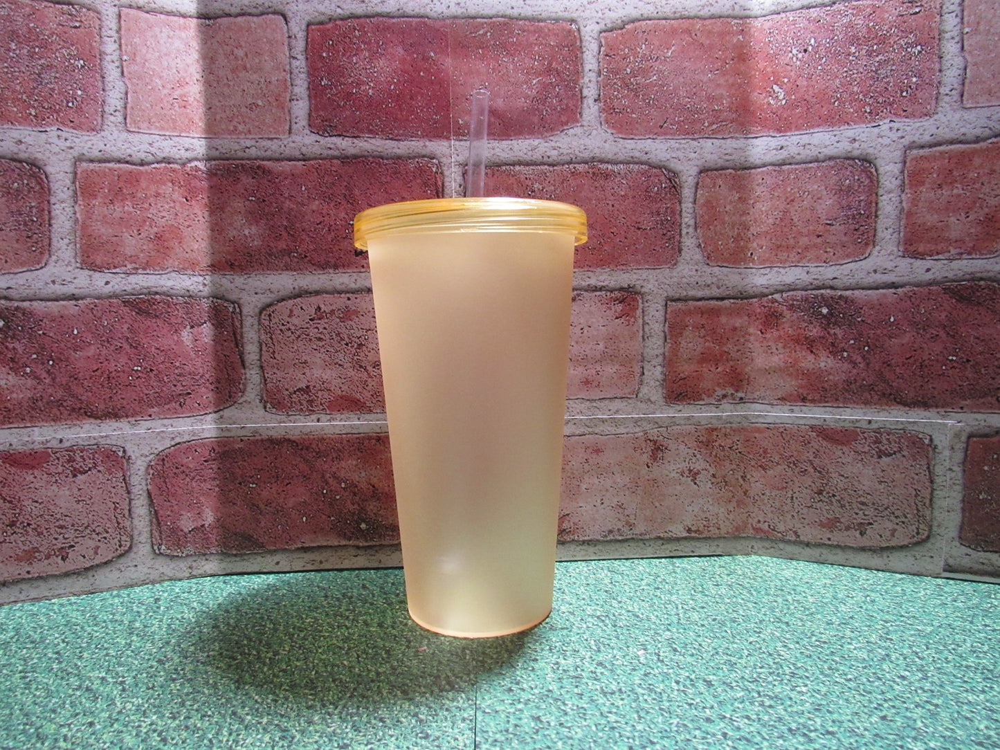 24oz Acrylic Cup Yellow