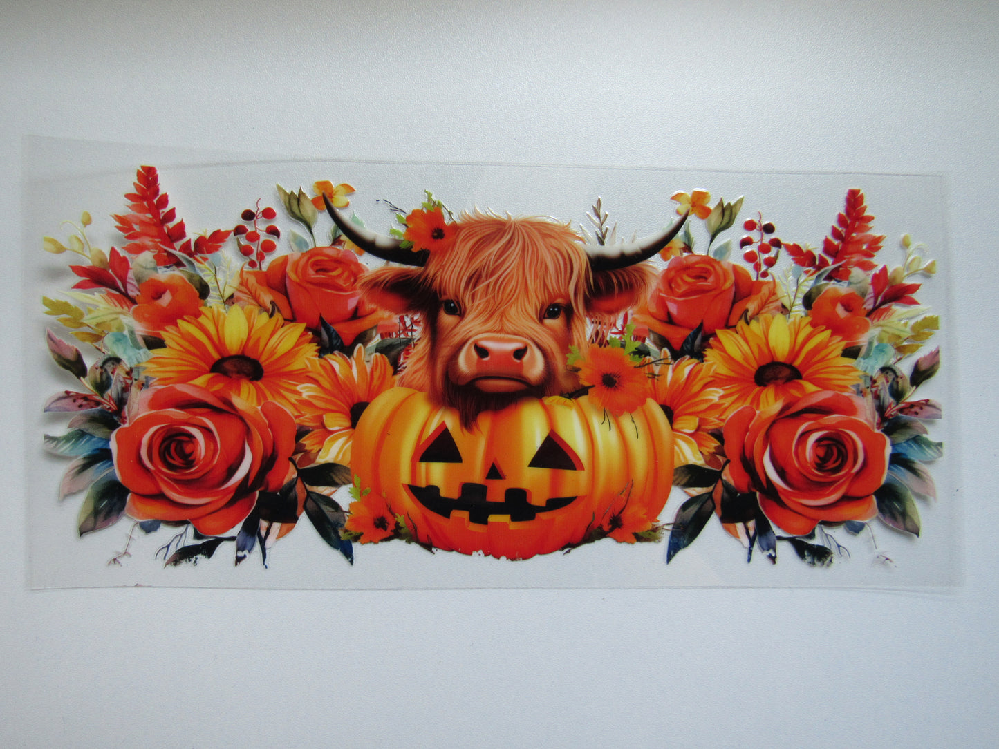 Pumpkin Cow Wrap