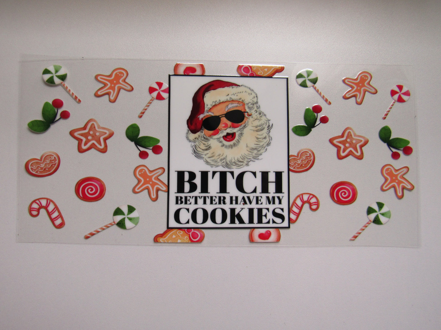 Santa Cookies Wrap