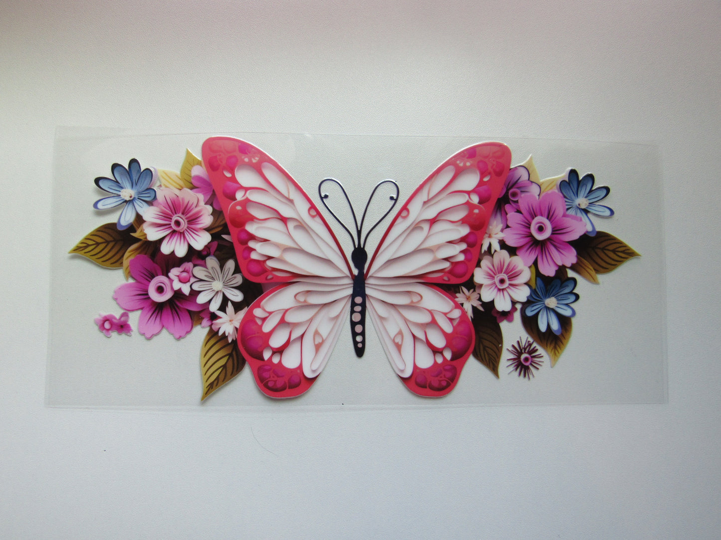Pink Butterfly Wrap