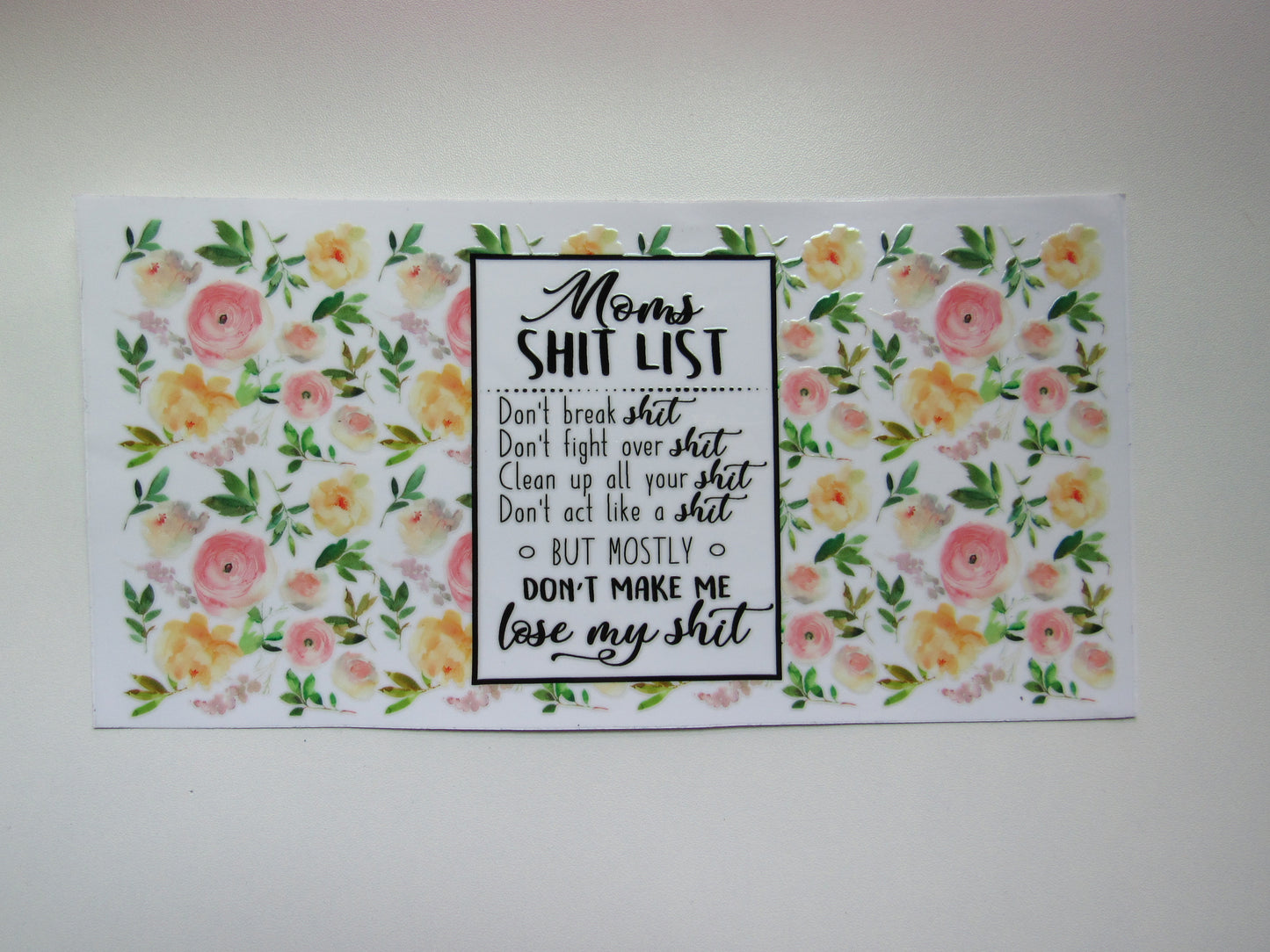 Mom List Wrap