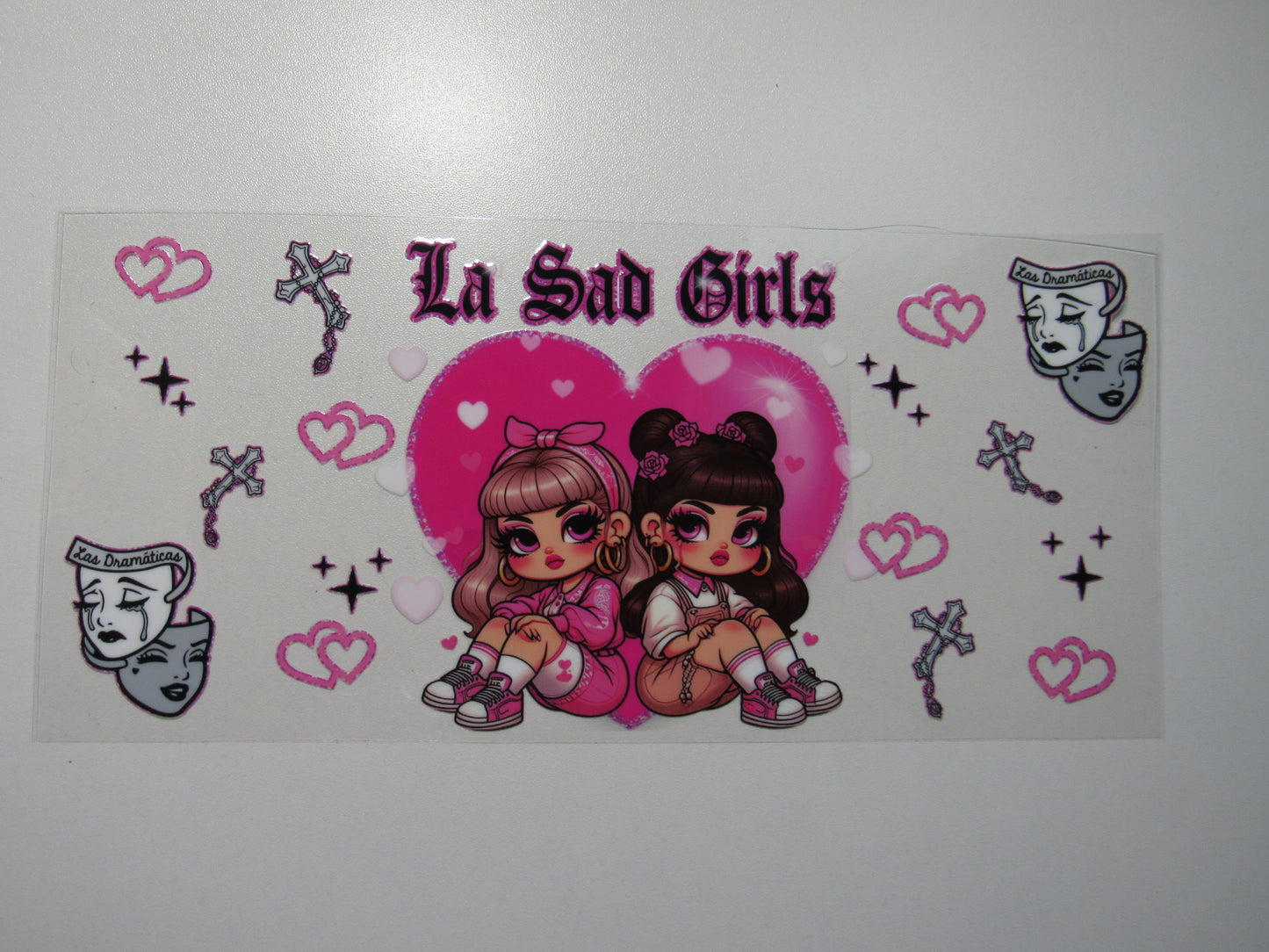 La Sad Girls Pink Wrap