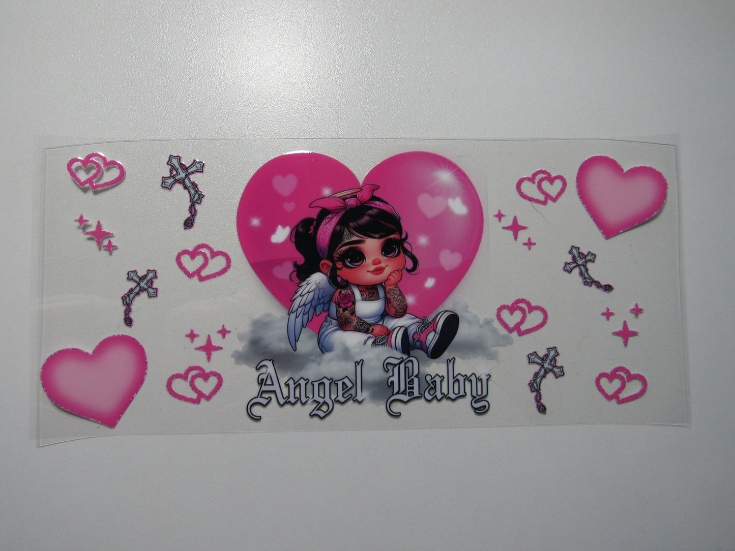 Angel Baby Cloud Pink Wrap