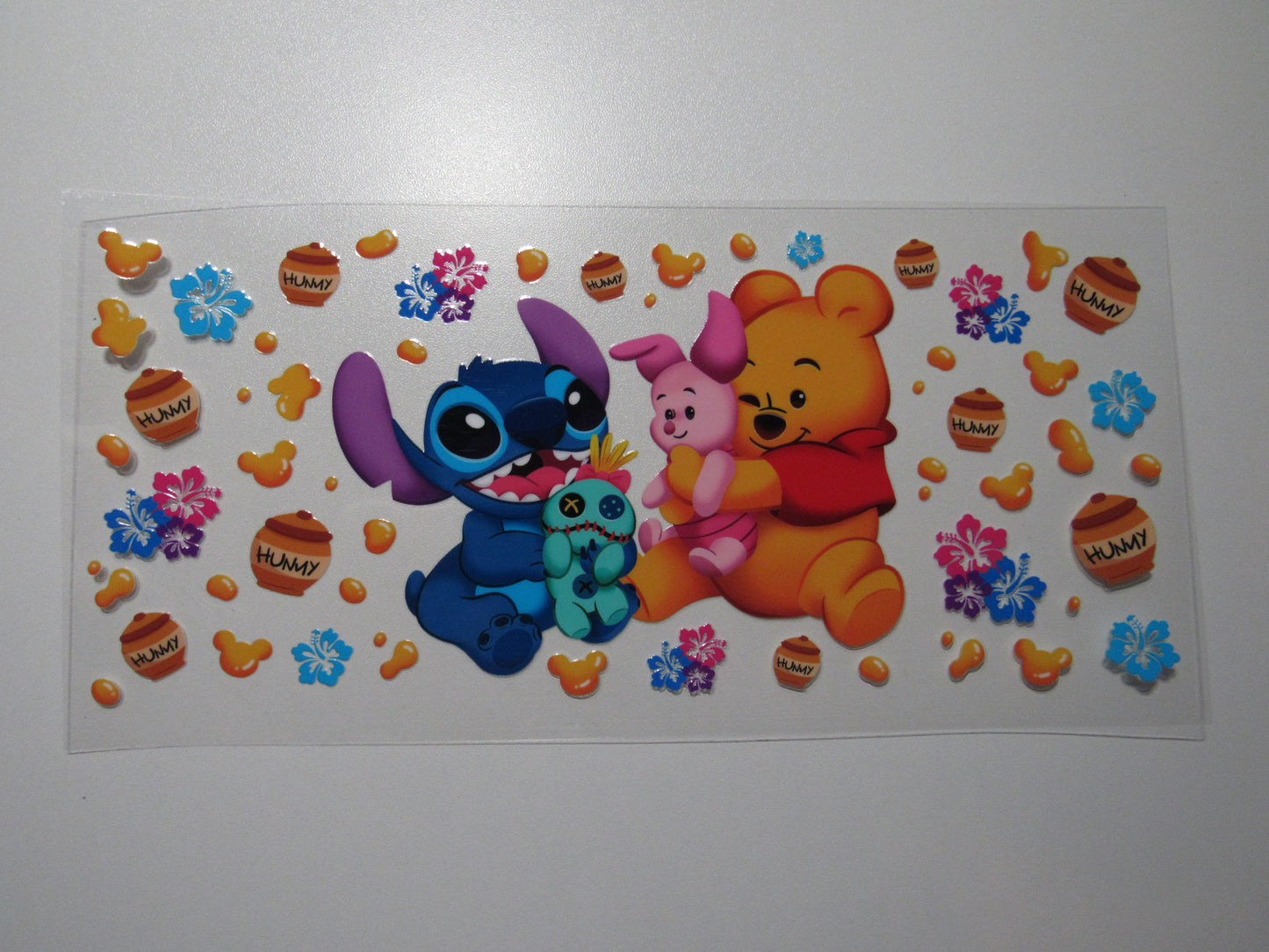 Blue Alien Honey Bear Wrap