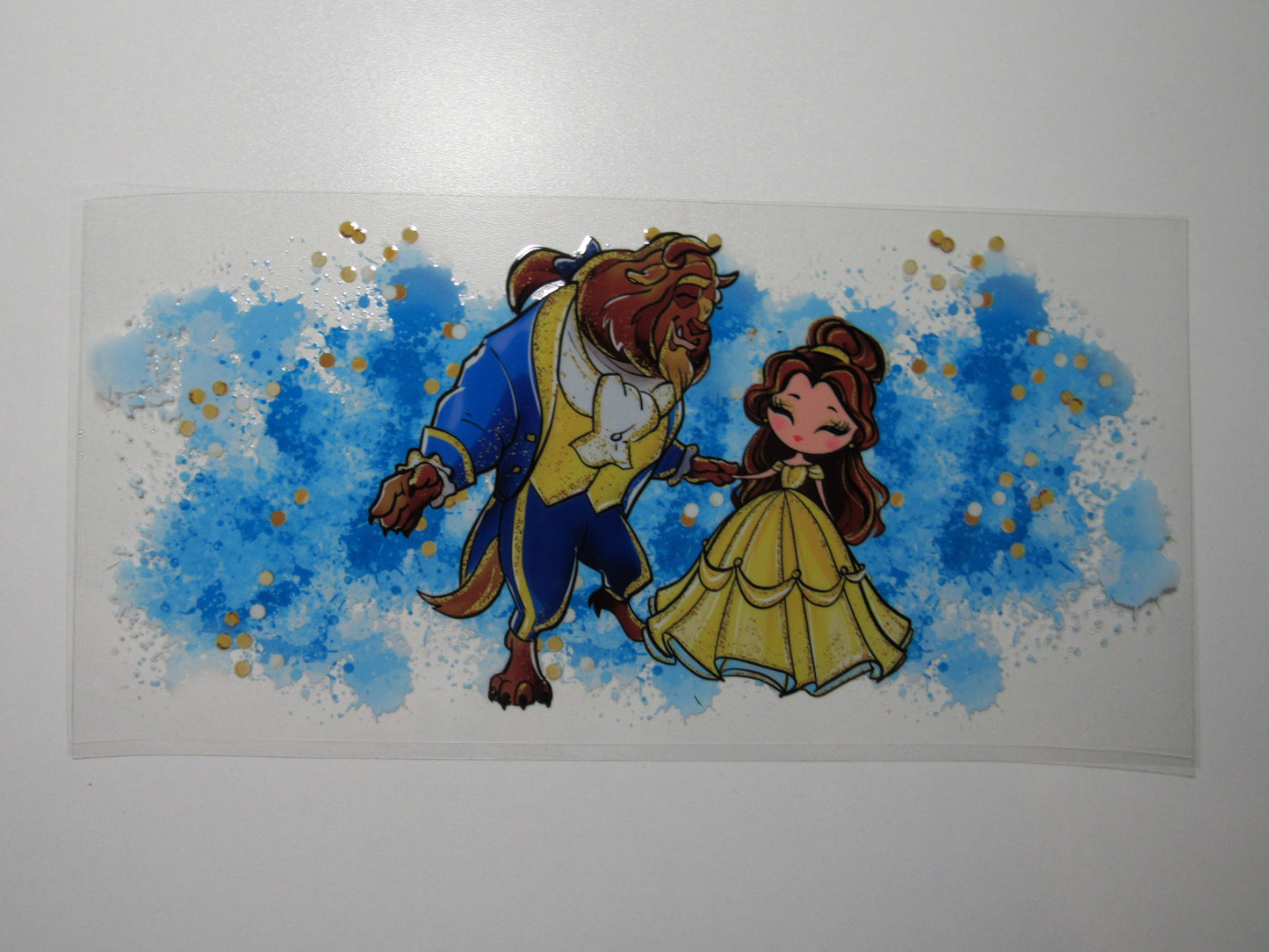 Princess Yellow With Blue Wrap
