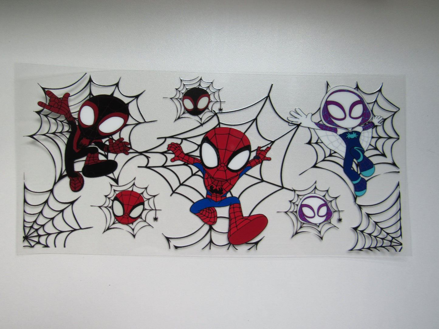 Spider with Webs Wrap