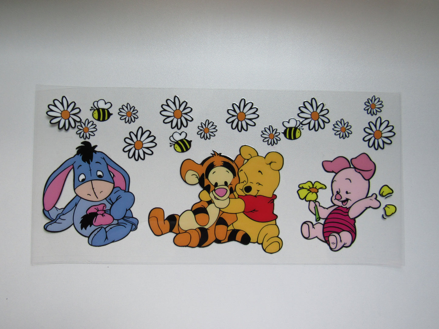 Baby Yellow Bear Daisies Wrap