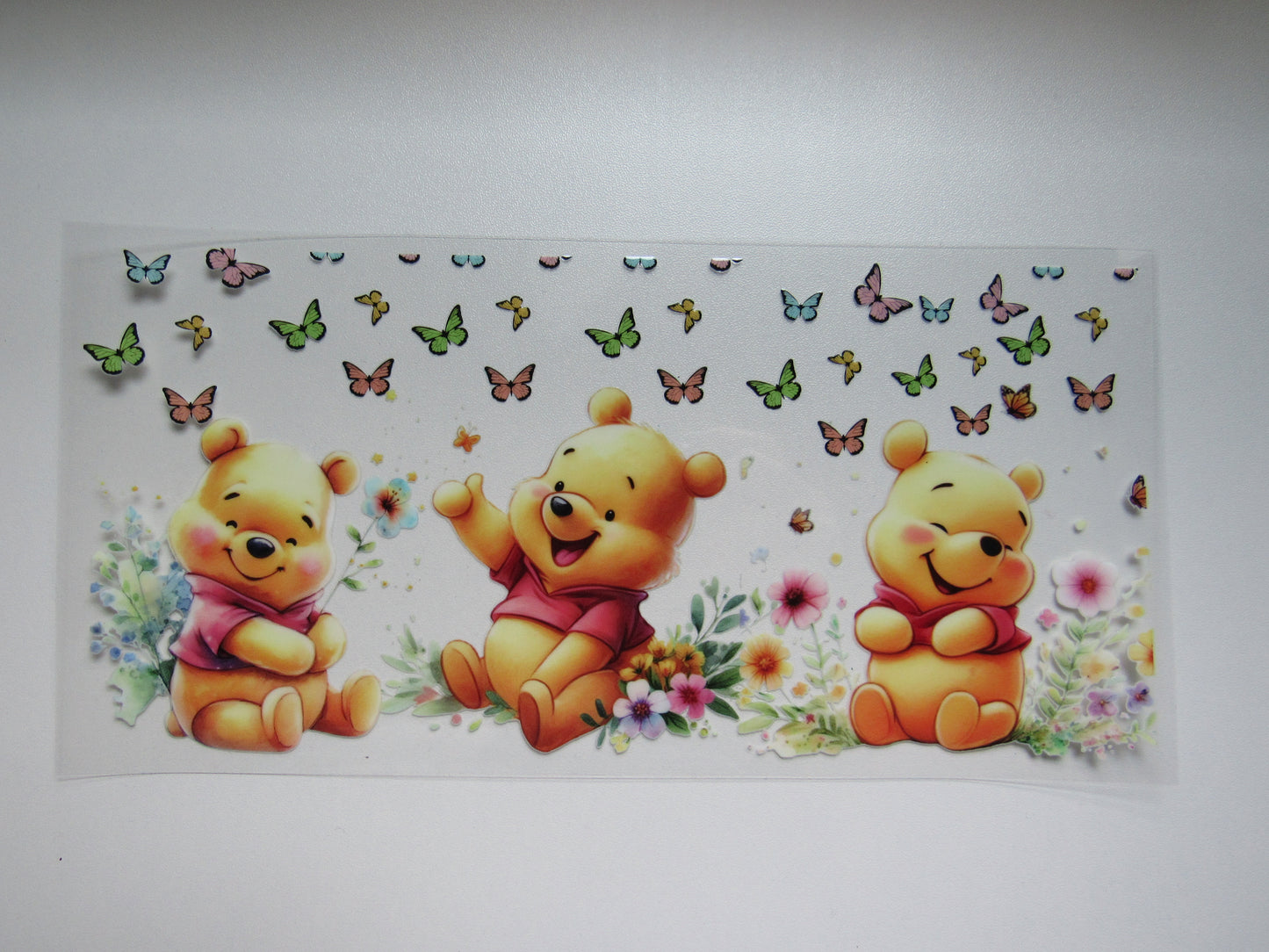 Yellow Bear Butterflys Wrap