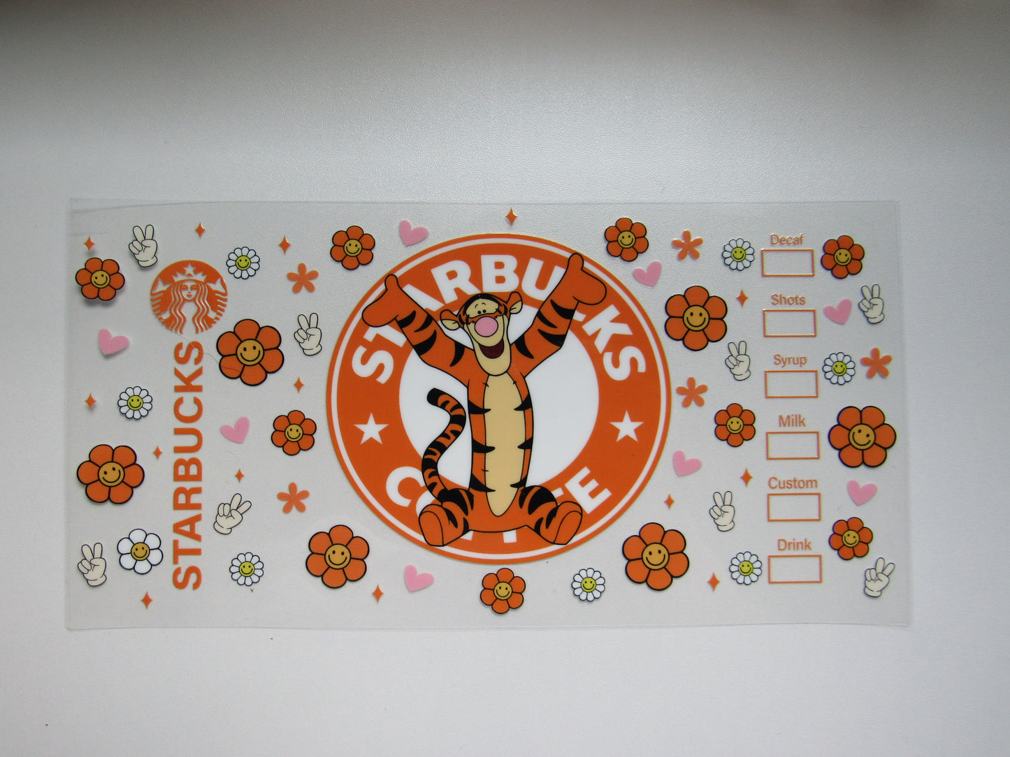 Orange Tiger Wrap