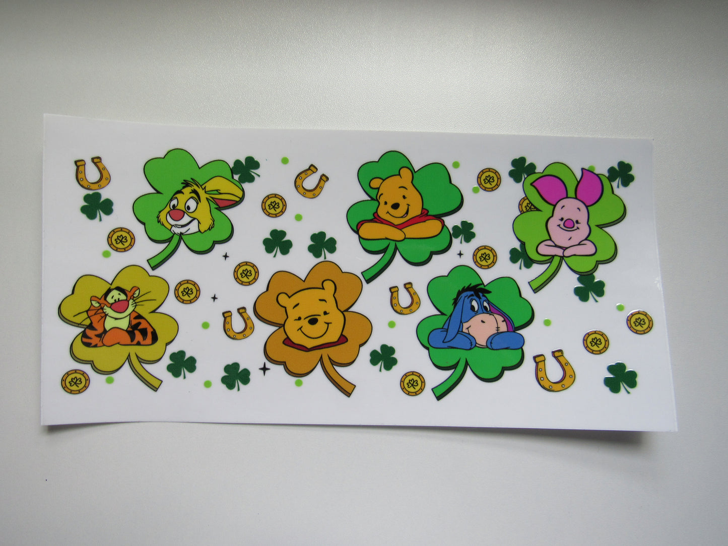 Yellow Bear Shamrock Wrap