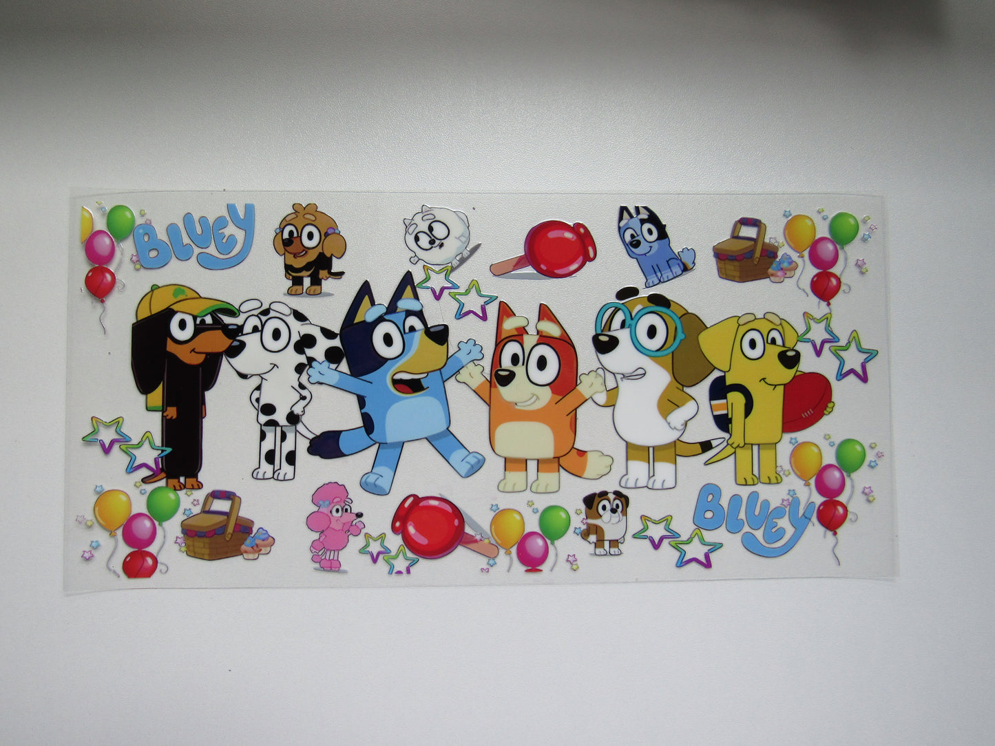 Blue Dog Friends Wrap