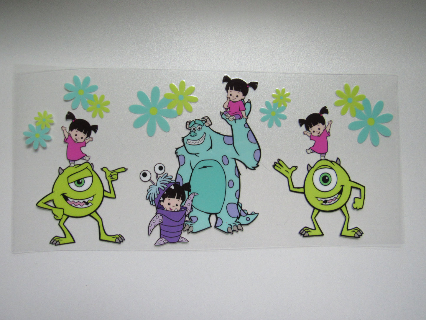 Monster Boo Flowers Wrap
