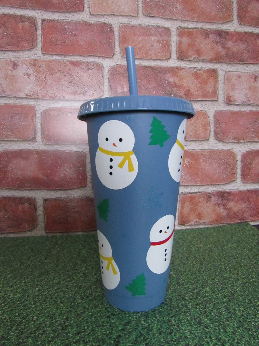 Snowman cup