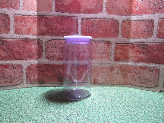 16oz Acrylic Purple Cup