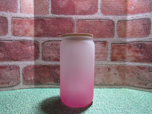 16oz Pink Ombre Cup
