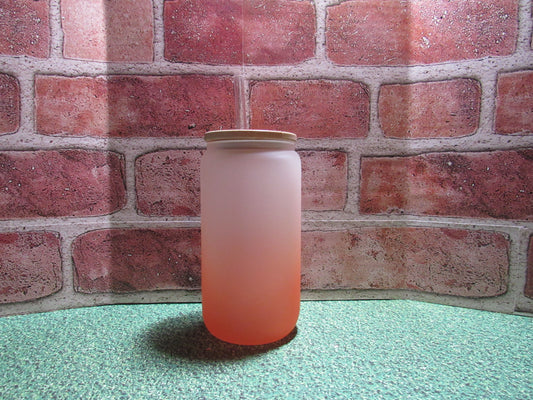 16oz Red Ombre Cup