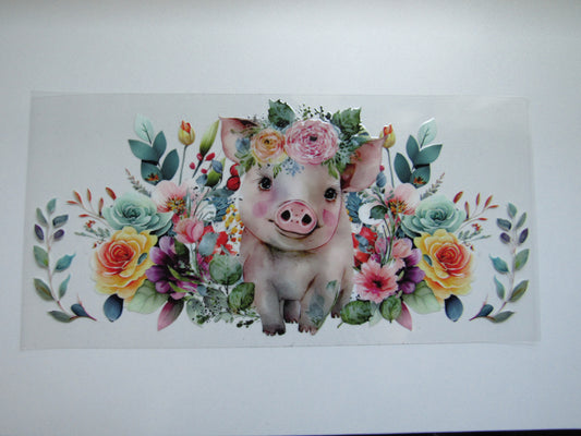 Floral Pig Wrap