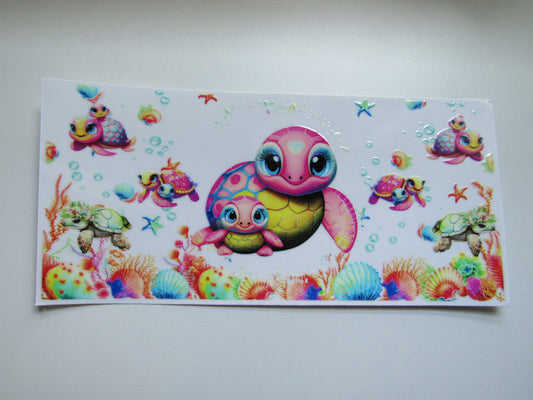 Pink Turtle Wrap