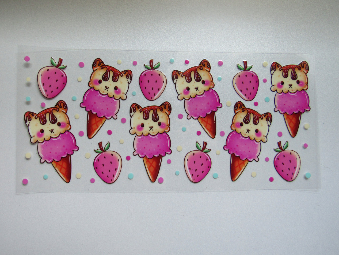 Ice Cream Cat Wrap