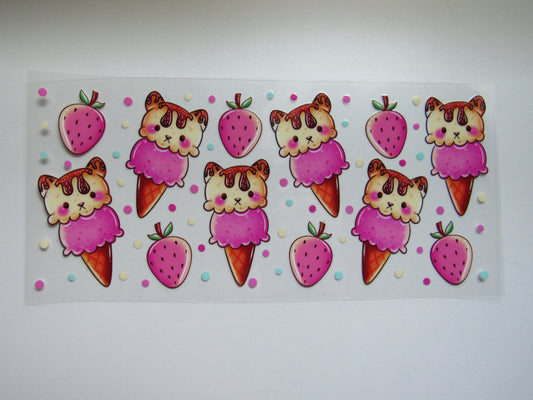 Ice Cream Cat Wrap