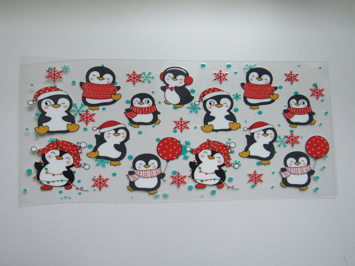 Christmas Penguins Wrap