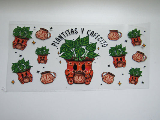 Plants & Coffee Wrap