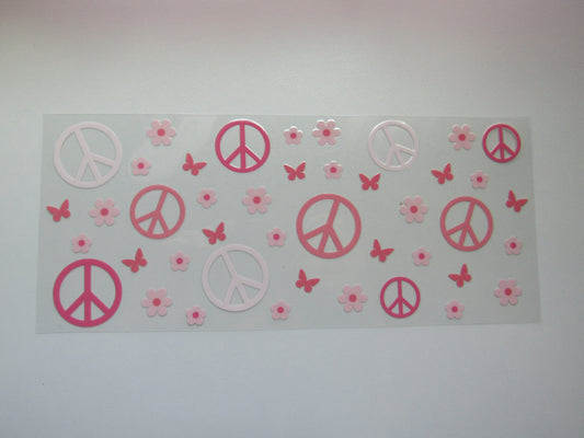 Pink Peace Wrap