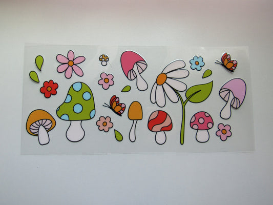 Mushroom Daisy Wrap