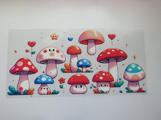 Kawaii  Mushroom Wrap