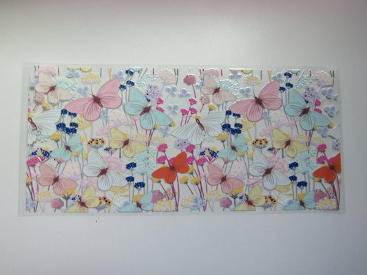 Pastel Butterfly Wrap
