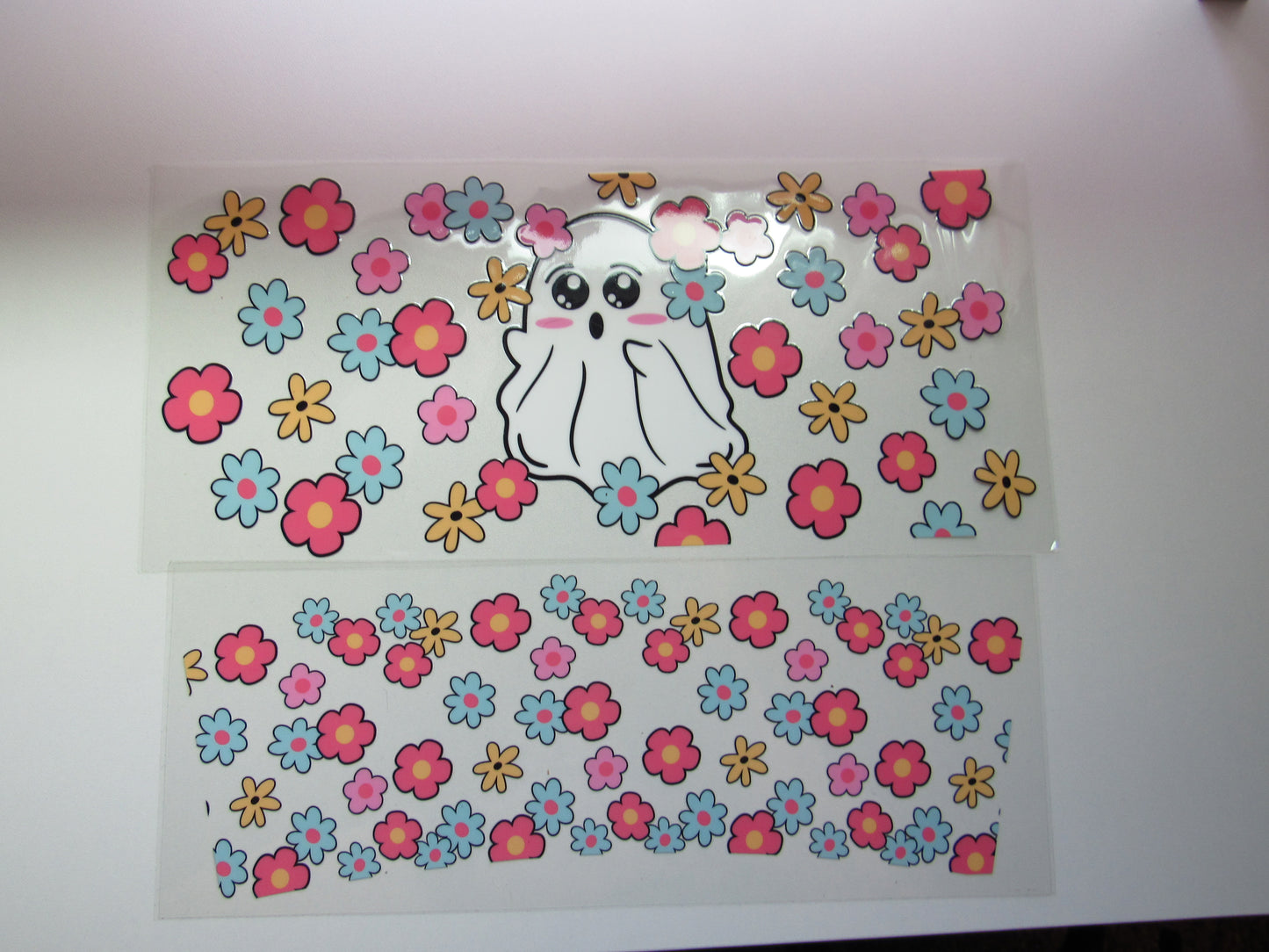 Floral Cute Ghost Wrap