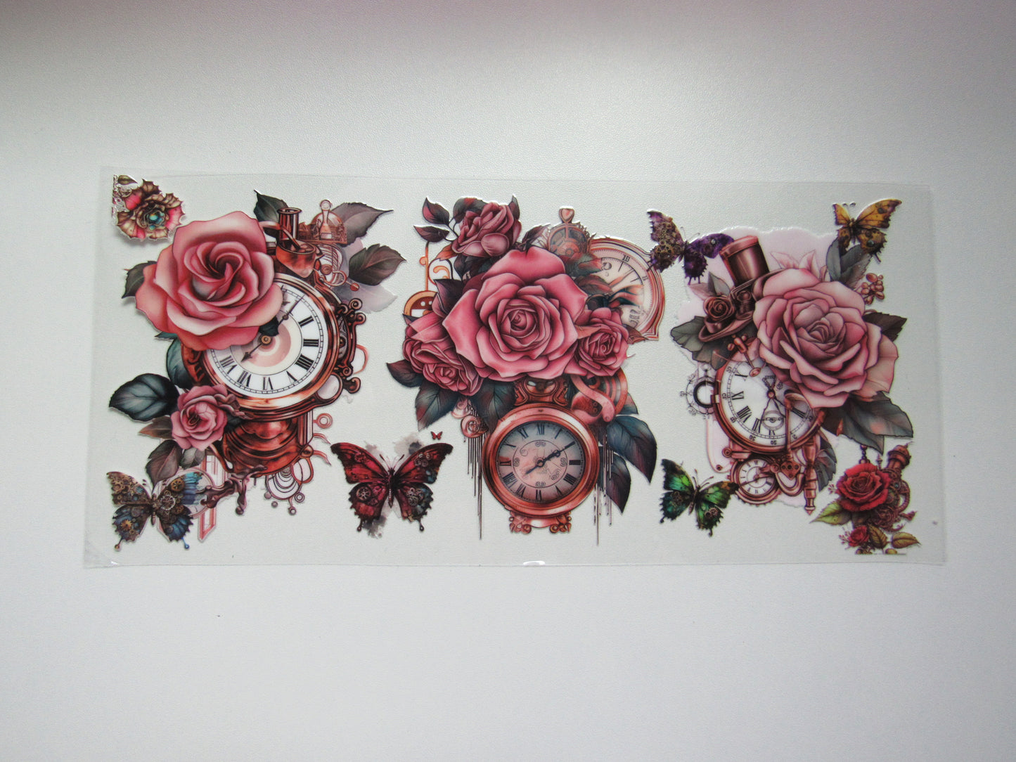 Floral Clocks Wrap