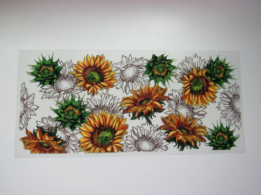Sunflower Doodle Wrap