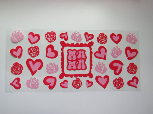 Mama Heart Rose Wrap