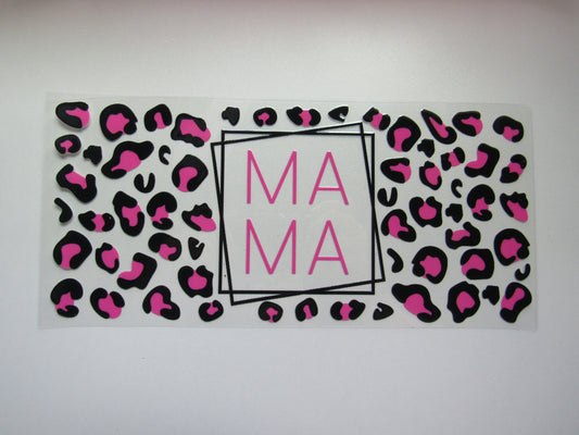 Mama Pink Cheetah Wrap