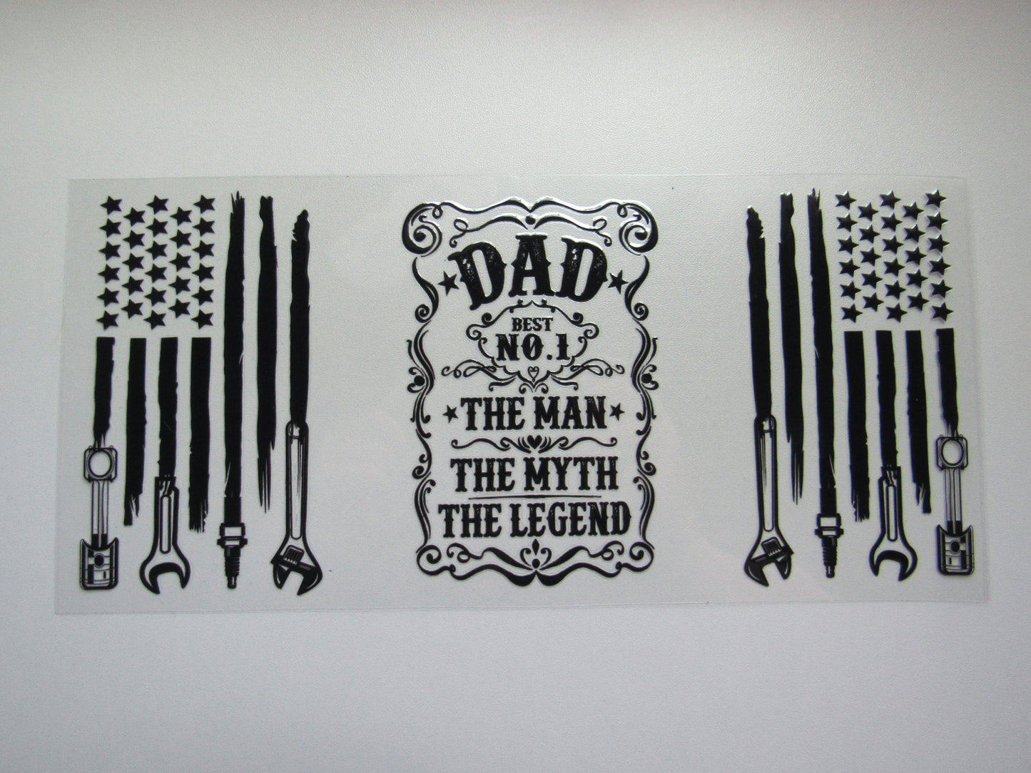 Dad Flag Wrap