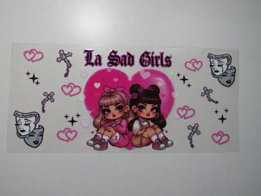 La Sad Girls Pink Wrap