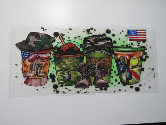 Military Cups Wrap