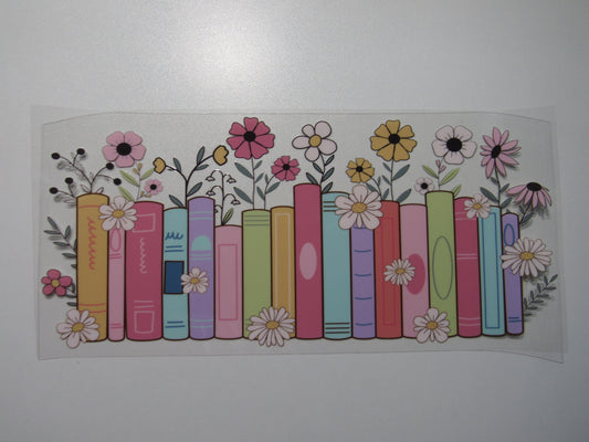 Floral Books Wrap