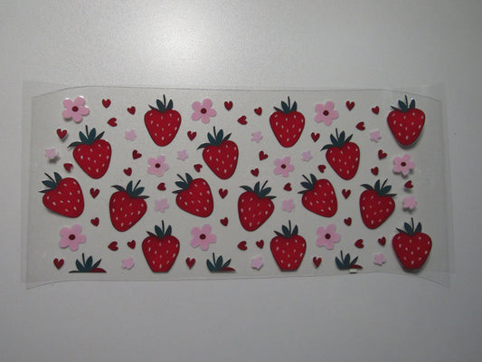 Strawberry & Flowers Wrap