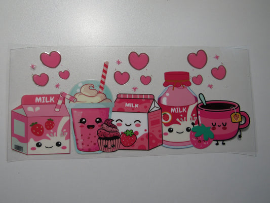 Strawberry Milk Wrap