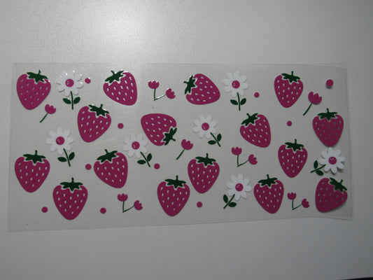 Strawberry & Daisies Wrap