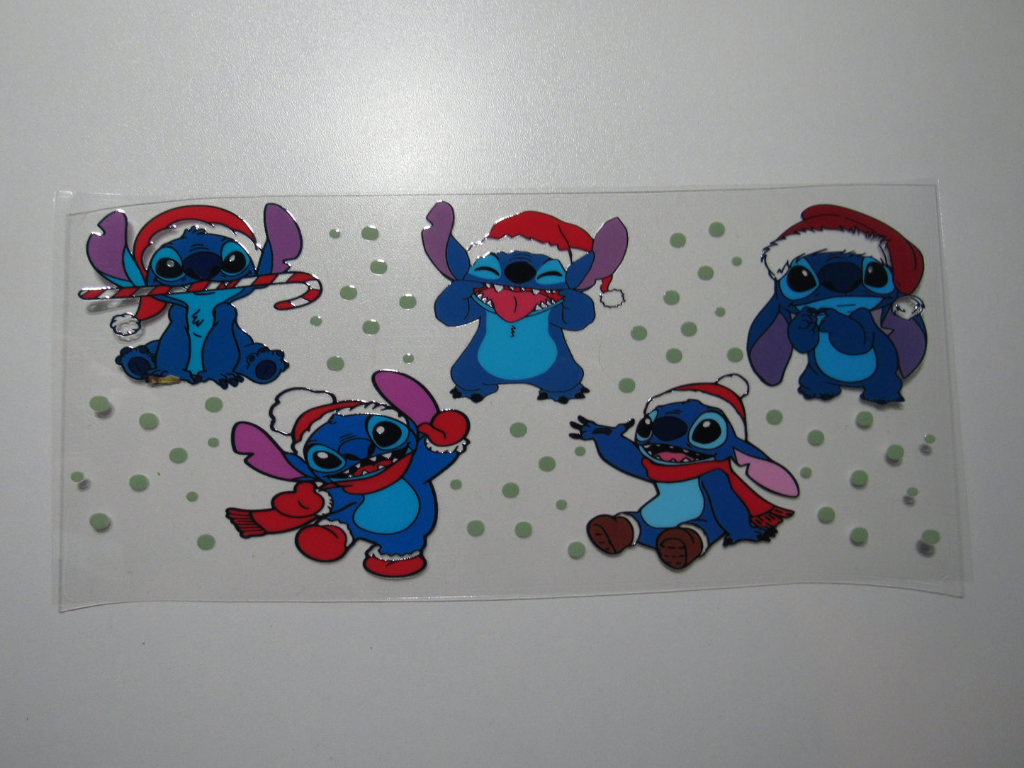 Blue Alien Christmas Wrap