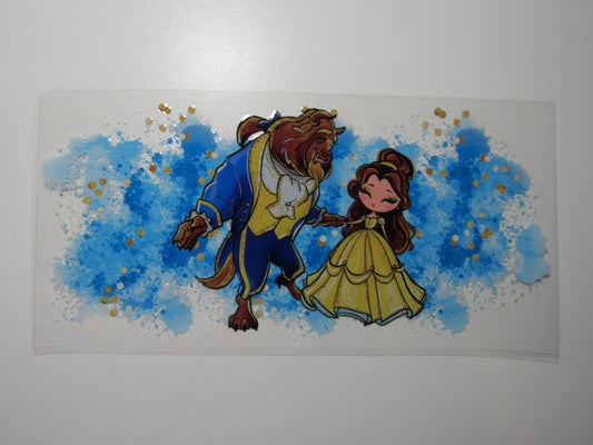 Princess Yellow With Blue Wrap