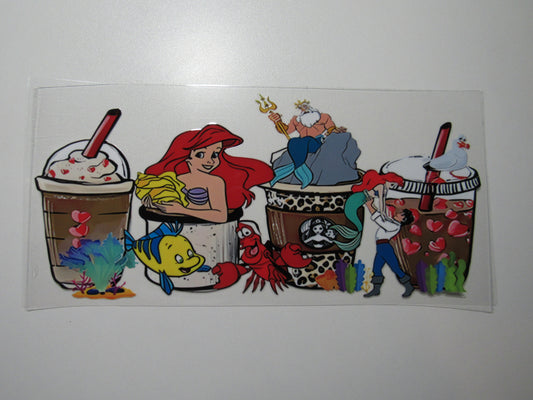 Princess Red Hair Cups Wrap