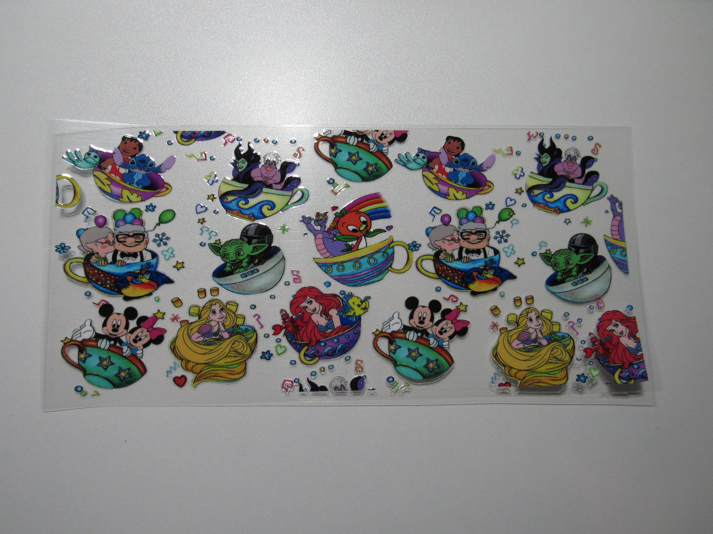 Cartoon Cups Wrap