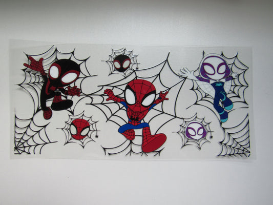 Spider with Webs Wrap